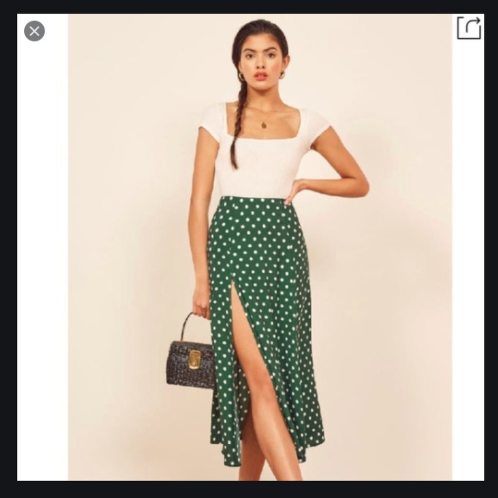 Reformation Midi Skirt